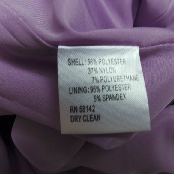 NWT Maggy London Light Purple Sleeveless Dress Sz 6 - Picture 5 of 5